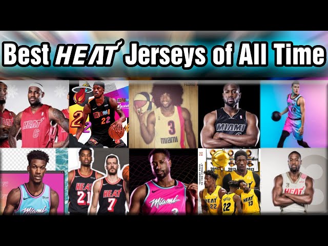 Heat Jersey History: Check Out All the Coolest Styles!