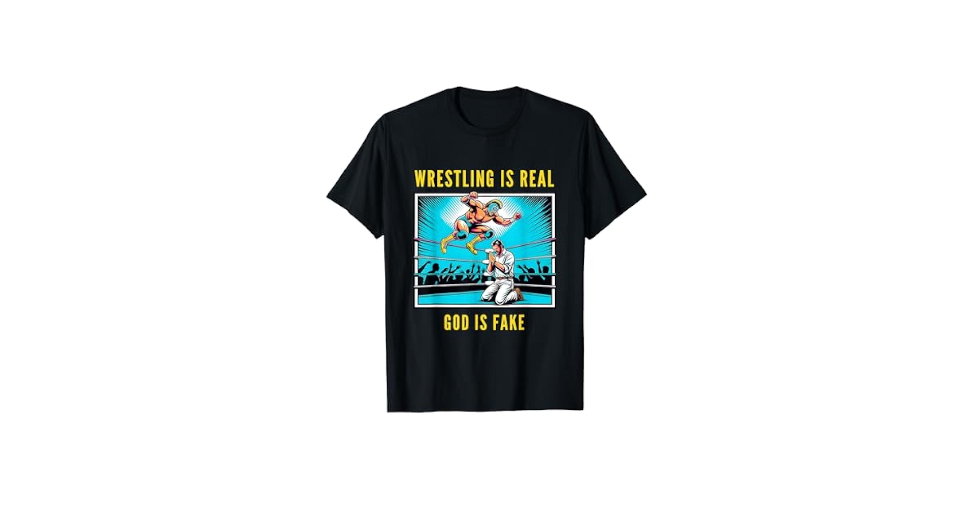 Know Why Wrestling is Real People Are Fake Slogan?