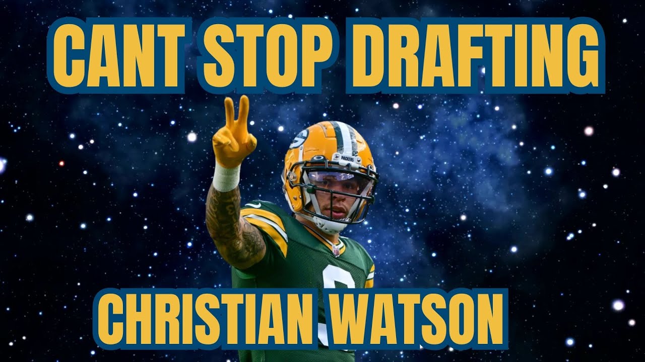 Christian Watson ADP Tracker: His Value Rising or Falling in Mock Drafts?