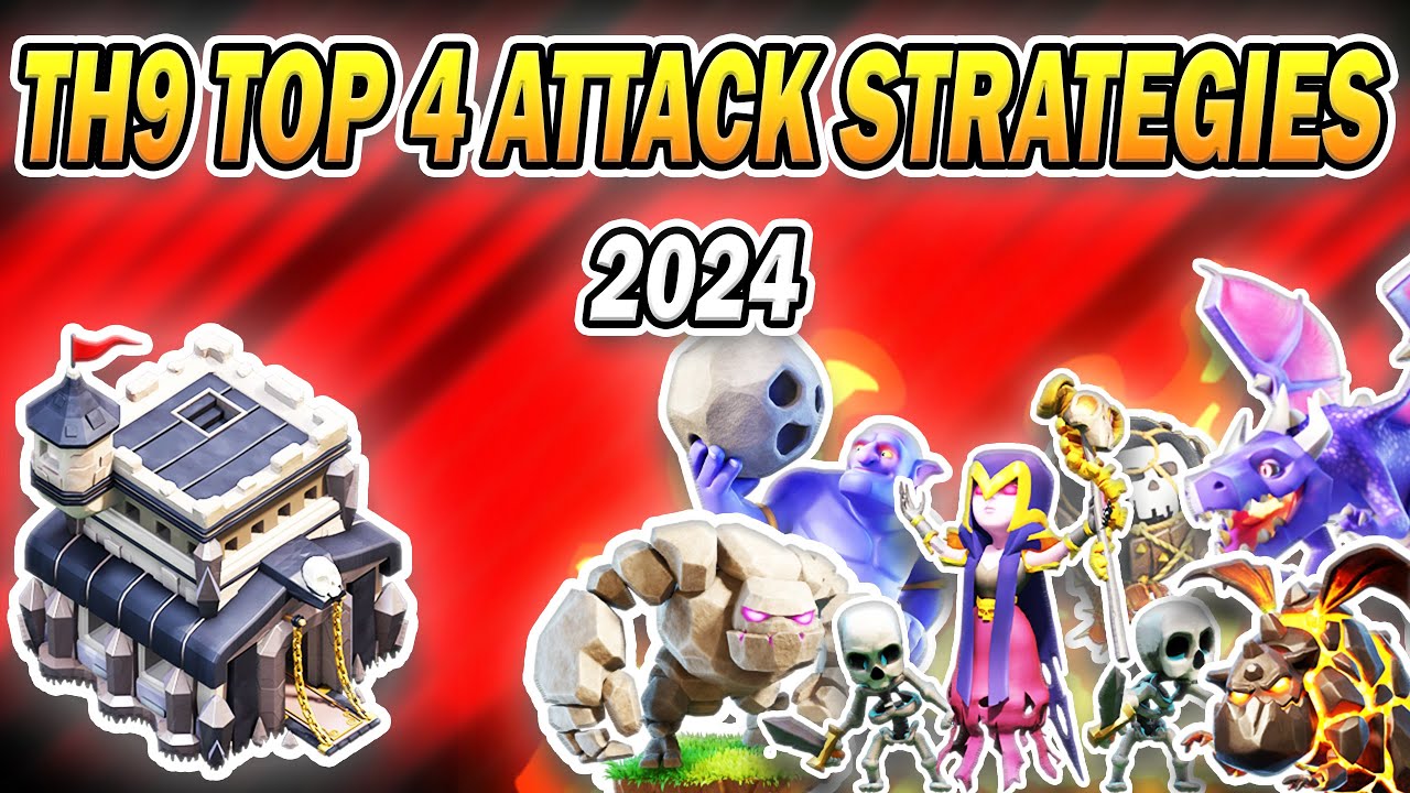 Town Hall 9 Army Guide (Top Attack Strategies 2024)