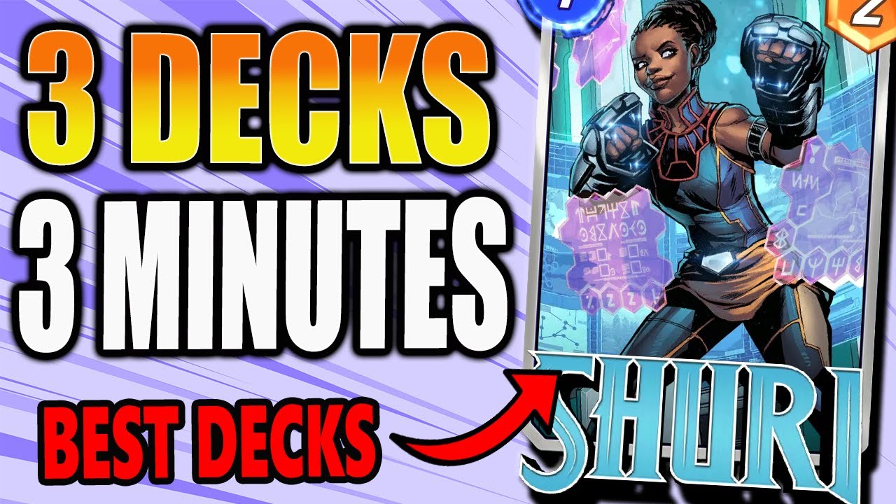 Shuri Deck Marvel Snap:The Best deck for beginners to use.