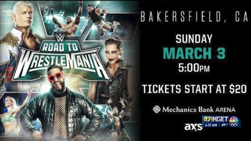 Official WWE Bakersfield 2024 Tickets : Dont Miss the Action!