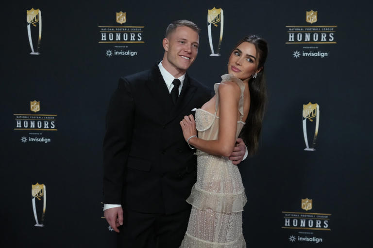 Christian McCaffrey and His Wife: A Power Couple in the Spotlight.