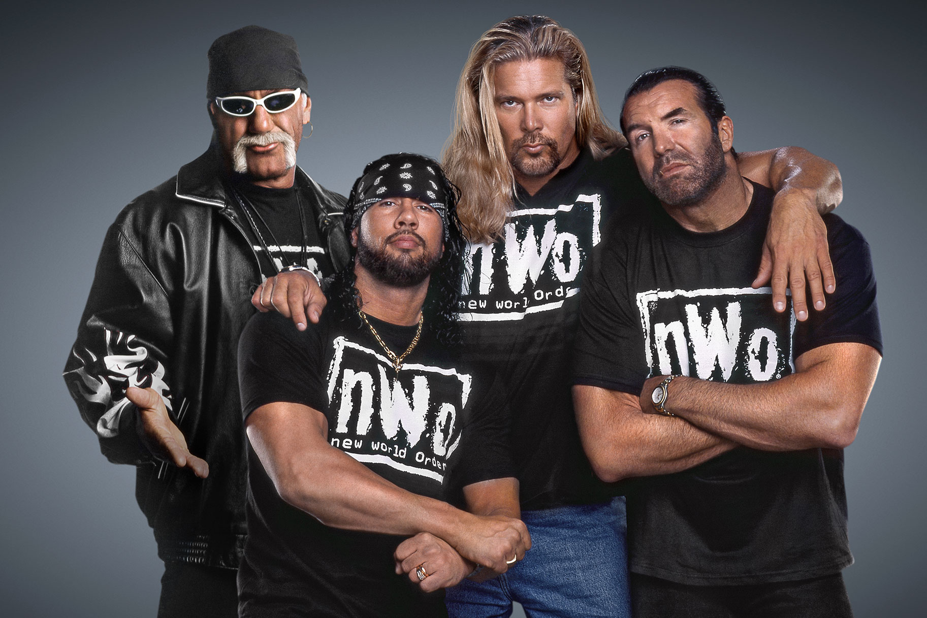 Original n.w.o members: initial three and all others members.