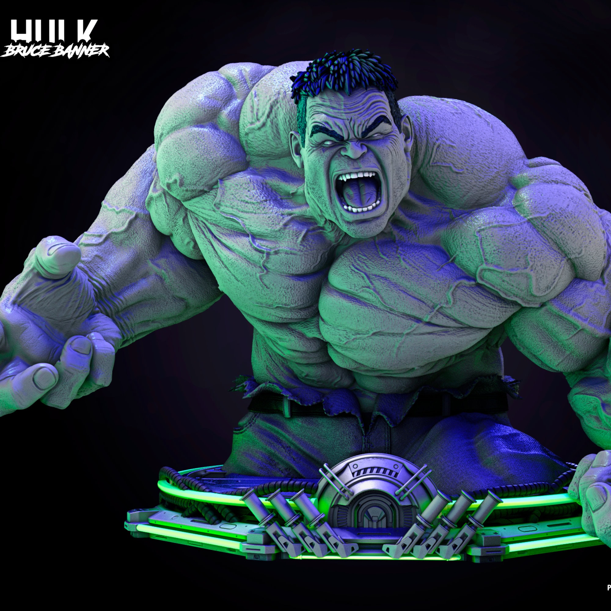 Best Hulk STL Files: Create an Incredible Hulk Figurine!