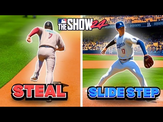 Best Ways for How to Steal in MLB The Show 24, Tips.