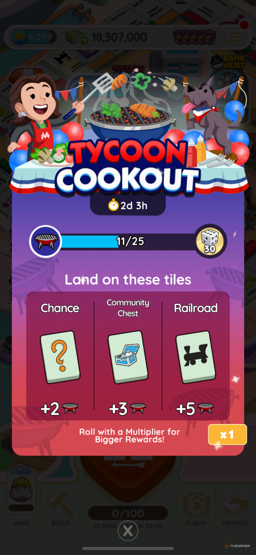 Best way to collect Tycoon Cookout Monopoly GO Rewards