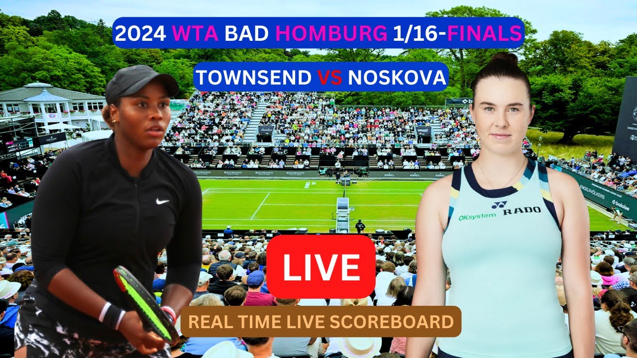 How to Watch Townsend vs Noskova Live? (Stream & TV details)