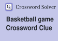 Basketball Clues: One Is Used in Basketball Crossword Help!